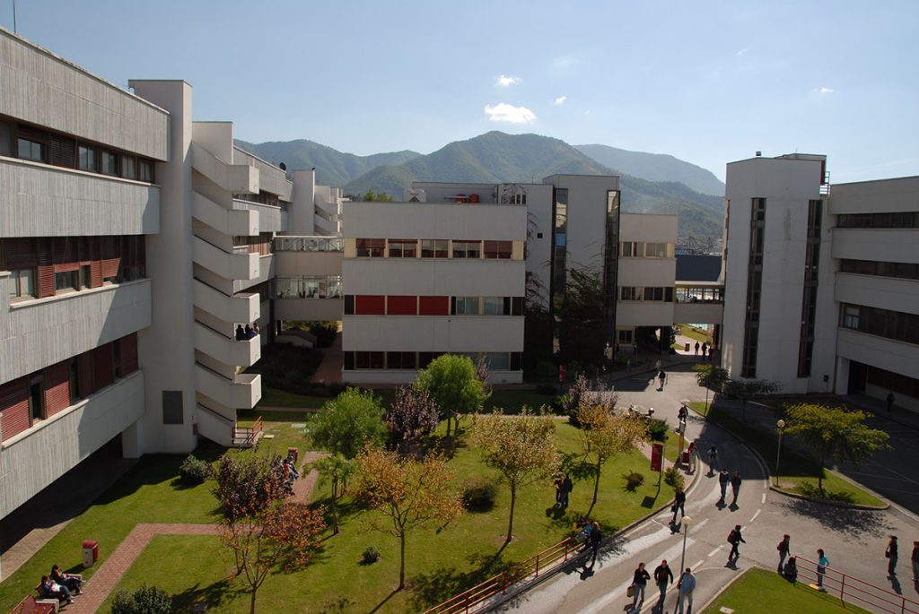 Università di Fisciano (aula magna, biblioteca, rettorato, rete viaria) – Fisciano – Salerno