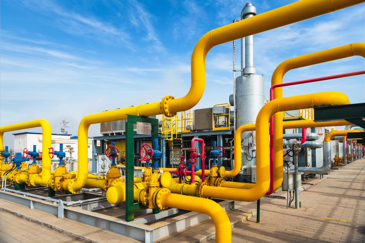 Piping and equipment of chemical plant