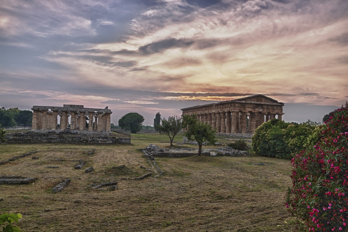 Poseidon temple (Paestum, Italy) HDR
