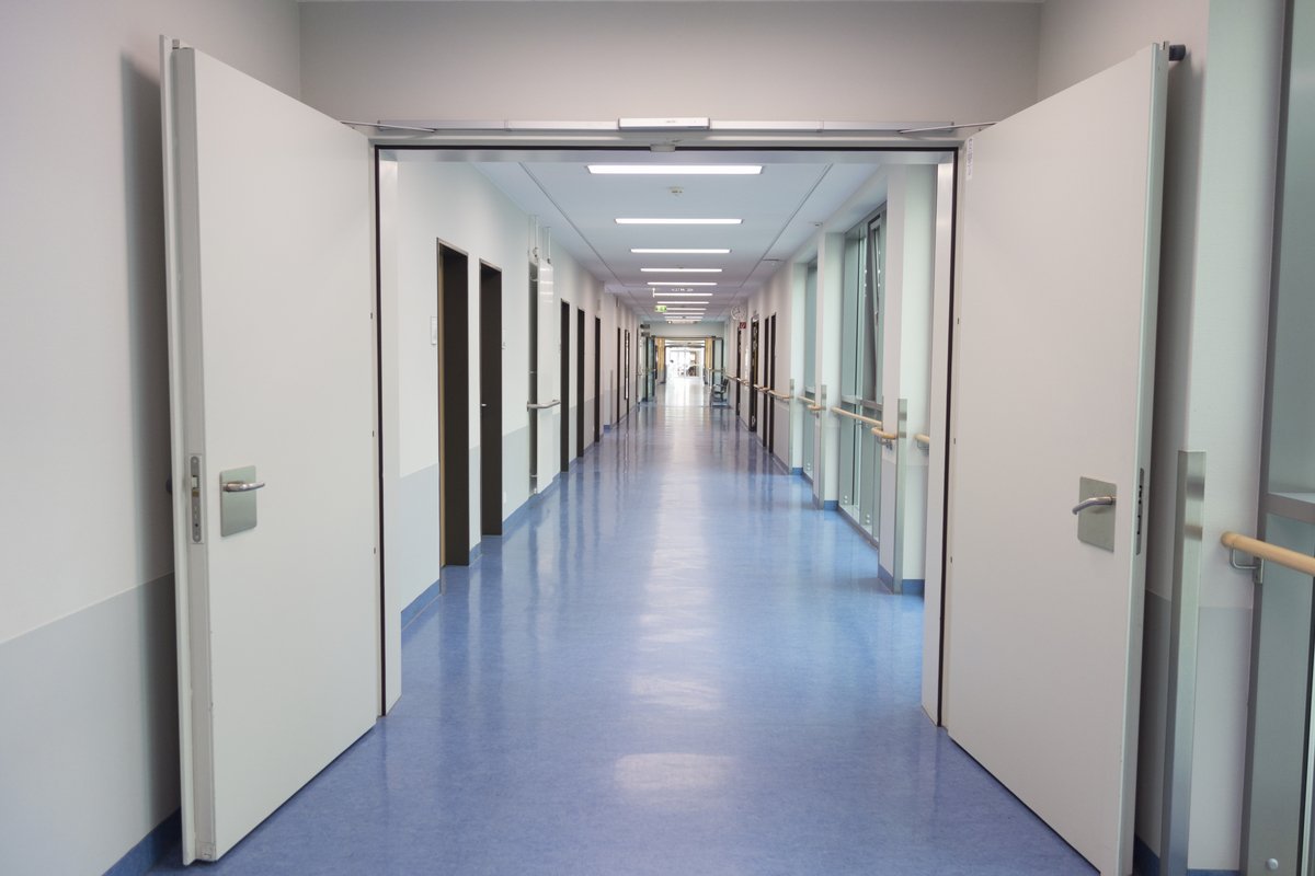 Hospital corridor