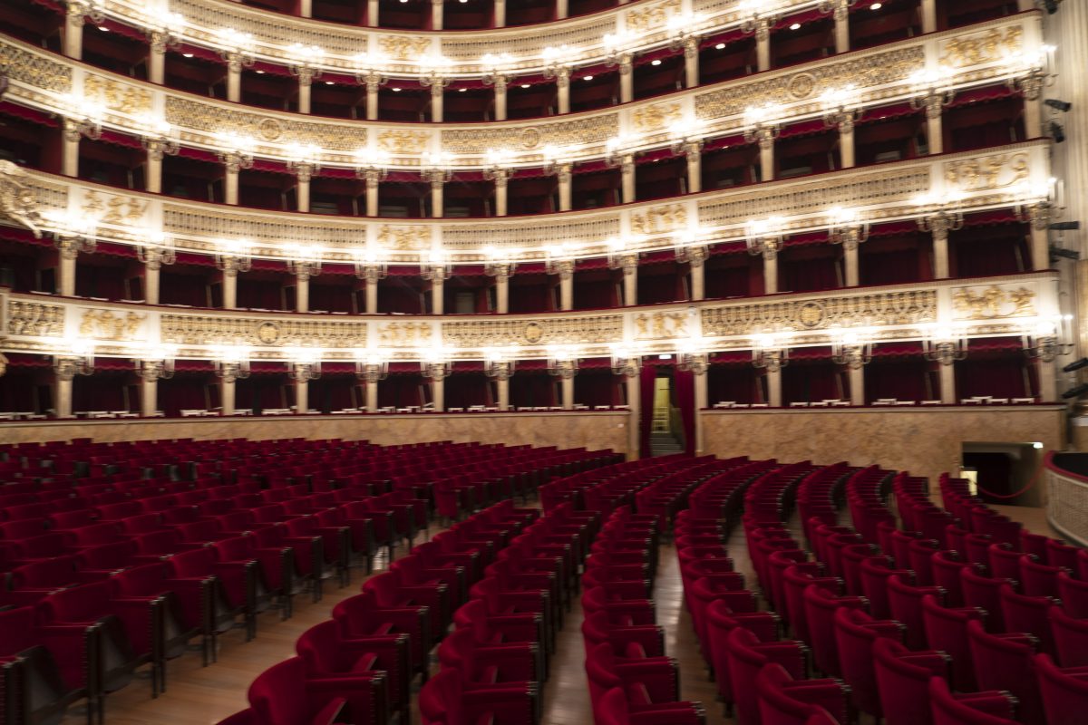NAPLES, ITALY – FEBRUARY 1 2020 – Saint Charles Royal Theater in Naples