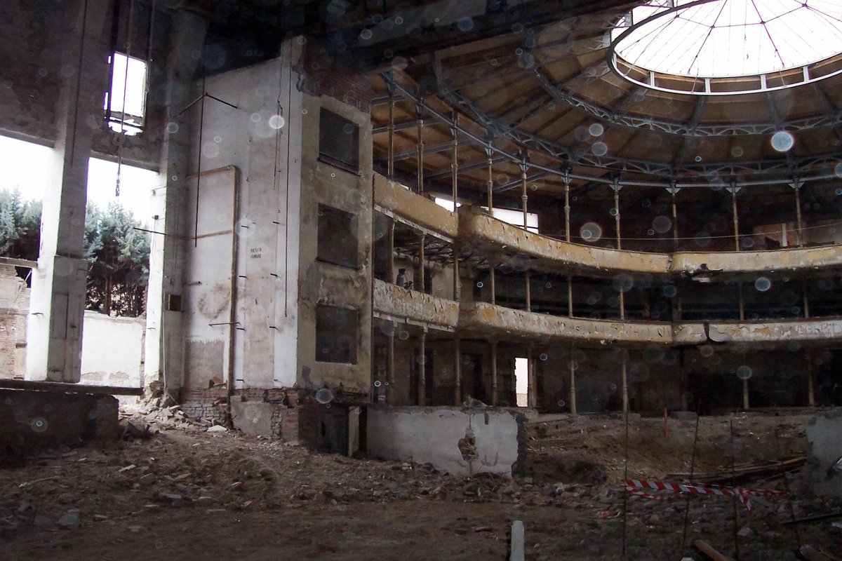 stato dei luoghi palcoscenico